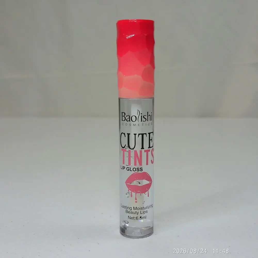 Baolishi Cosmetics Cute Tints Lip Gloss. Clear Lip Gloss New No Seal